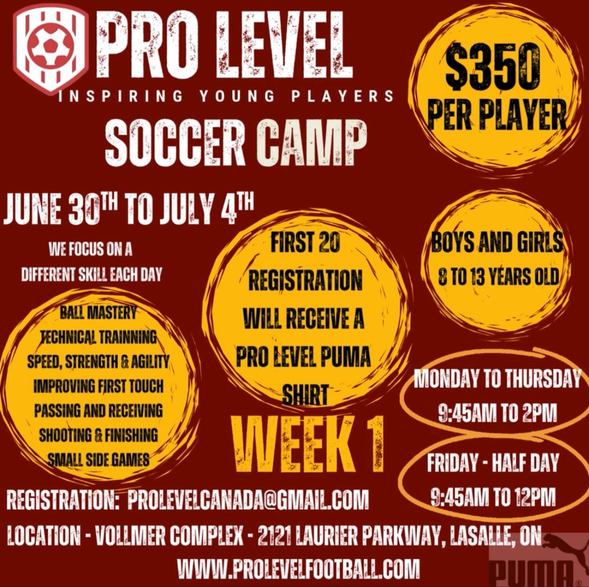 Camp week 1